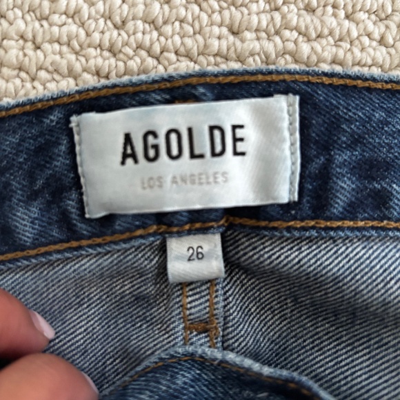 Agolde 90's Pinch Waist High Rise Straight Jean - Picture 3 of 3